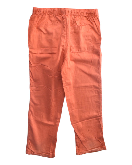 A Orange Casual Pants from Hunter + Boo in size 4T for boy. (Back View)