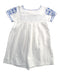 A White Short Sleeve Dresses from Sunuva in size 7Y for girl. (Back View)