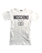 A White Short Sleeve T Shirts from Moschino in size 8Y for girl. (Front View)