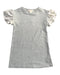 A Grey Short Sleeve Tops from Crewcuts in size 4T for girl. (Front View)