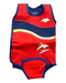 A Multicolour Floatsuits from Konfidence in size 6-12M for boy. (Front View)