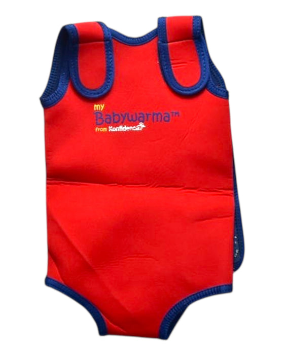 A Multicolour Floatsuits from Konfidence in size 6-12M for boy. (Back View)