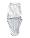 A White Swaddles from Aden & Anais in size 0-3M for boy. (Front View)