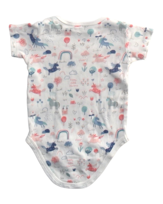 A Multicolour Short Sleeve Bodysuits from Mamas & Papas in size 3-6M for girl. (Back View)