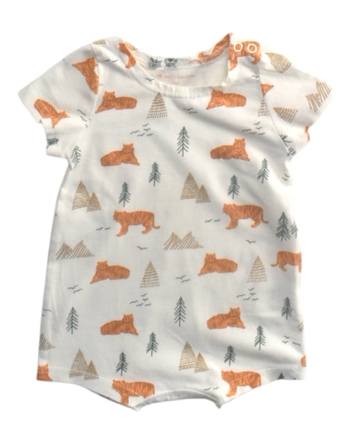 A Multicolour Short Sleeve Rompers from Le Petit Society in size 0-3M for boy. (Front View)