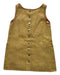 A Brown Sleeveless Dresses from Ralph Lauren in size 6-12M for girl. (Back View)