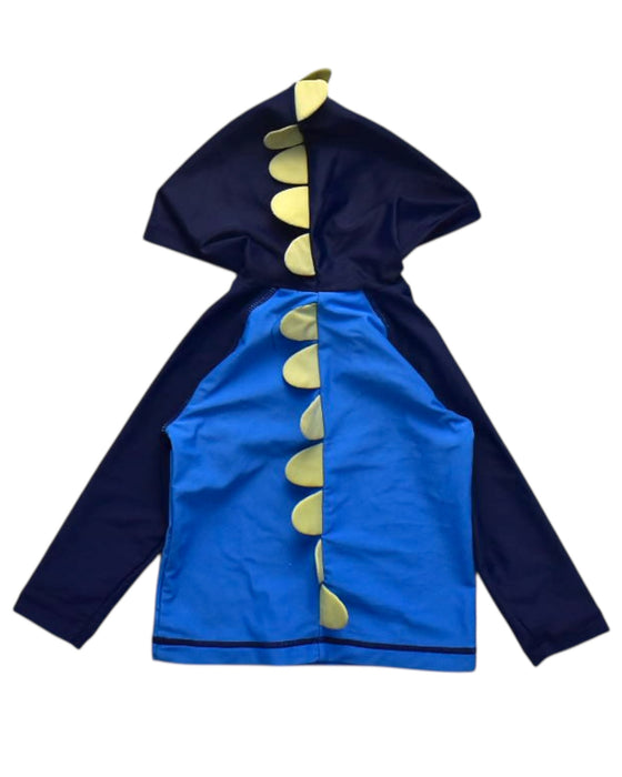 A Blue Rash Guards from Seed in size 6-12M for boy. (Back View)