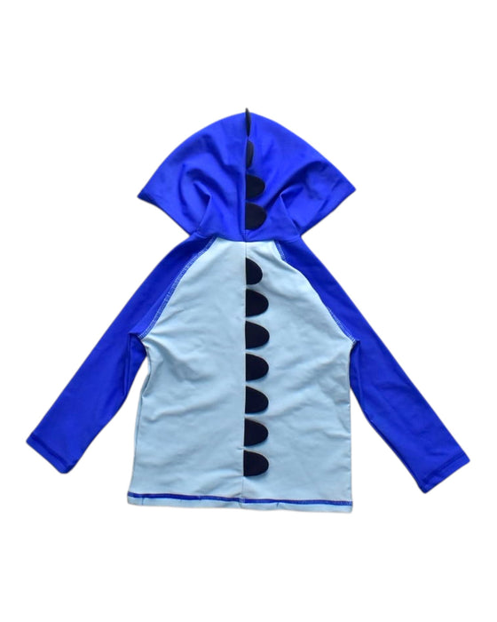 A Blue Rash Guards from Seed in size 12-18M for boy. (Back View)