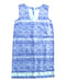 A Blue Sleeveless Dresses from Vineyard Vines in size 14Y for girl. (Front View)