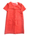 A Red Short Sleeve Dresses from Brooks Brothers in size 12Y for girl. (Front View)