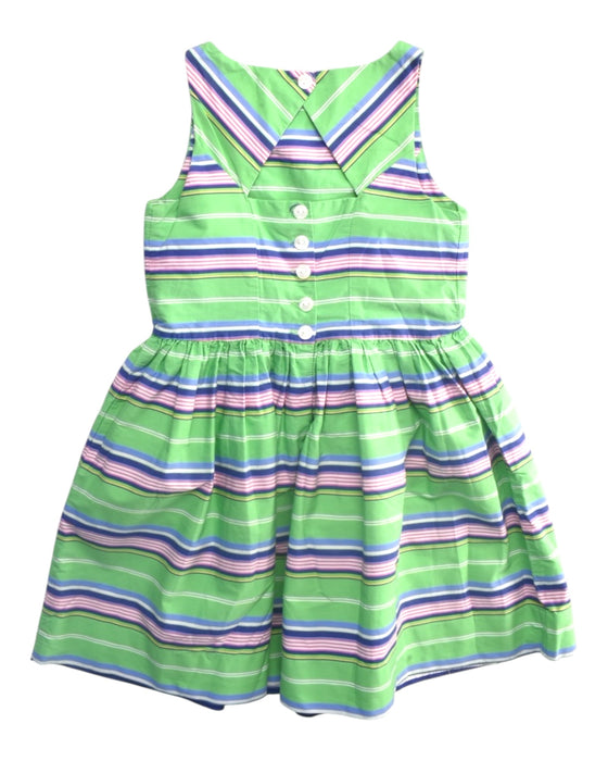 A Multicolour Sleeveless Dresses from Polo Ralph Lauren in size 8Y for girl. (Back View)