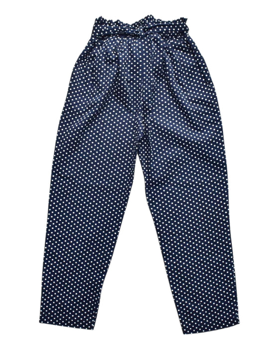 A Navy Casual Pants from Mayoral in size 5T for girl. (Back View)