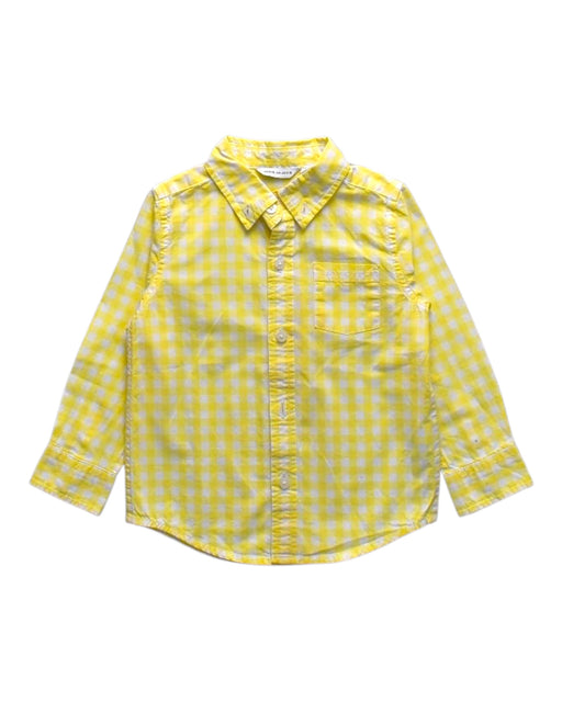 A Yellow Long Sleeve Shirts from Janie & Jack in size 18-24M for boy. (Front View)