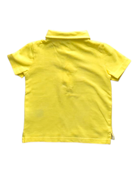 A Yellow Short Sleeve Polos from Janie & Jack in size 18-24M for boy. (Back View)