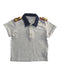 A Grey Short Sleeve Polos from Nicholas & Bears in size 12-18M for boy. (Front View)