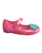 A Pink Flats from Mini Melissa Disney in size 5T for girl. (Front View)