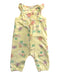 A Yellow Sleeveless Rompers from Du Pareil au même in size 6-12M for girl. (Front View)
