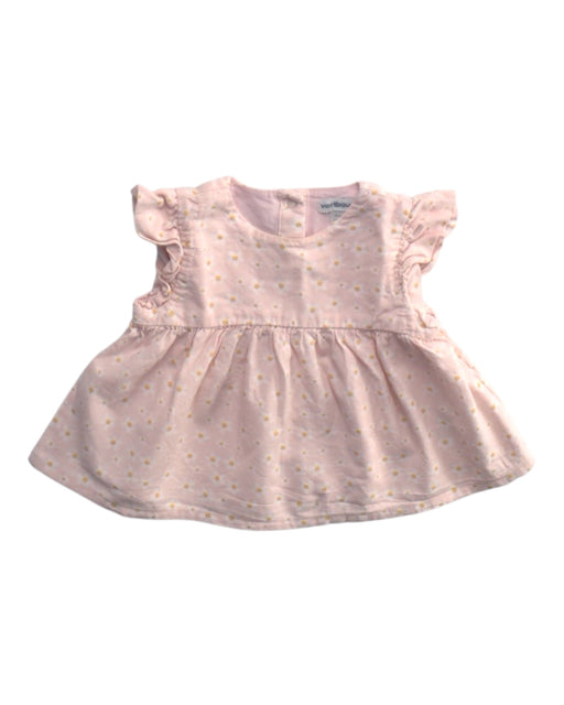 A Pink Sleeveless Dresses from Vertbaudet in size 6-12M for girl. (Front View)