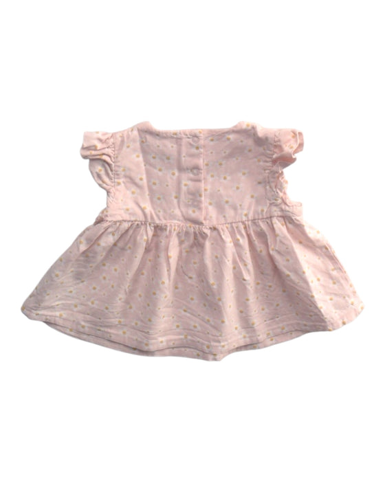 A Pink Sleeveless Dresses from Vertbaudet in size 6-12M for girl. (Back View)