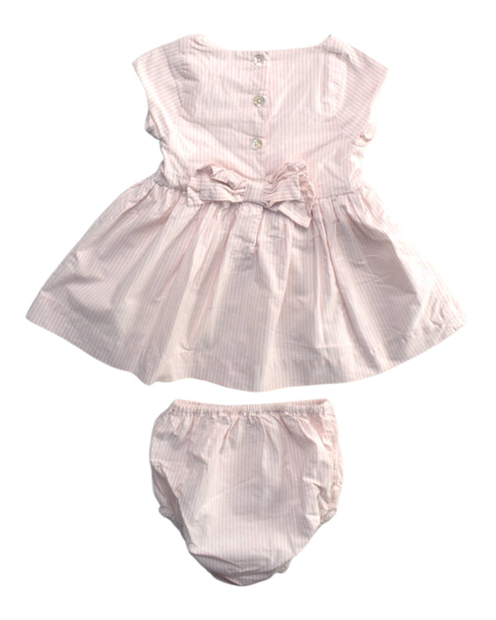 A Pink Dress Sets from Natalys in size 3-6M for girl. (Back View)