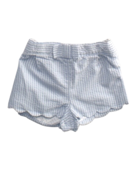 A White Shorts from Cyrillus in size 3-6M for girl. (Front View)