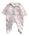 A White Onesies from Jacadi in size 0-3M for girl. (Front View)