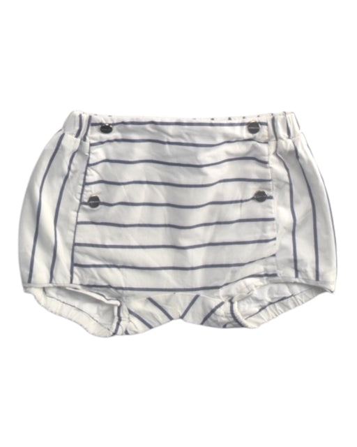 A White Bloomers from Jacadi in size 3-6M for girl. (Front View)