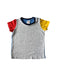 A Grey Short Sleeve T Shirts from Seed in size 6-12M for boy. (Front View)