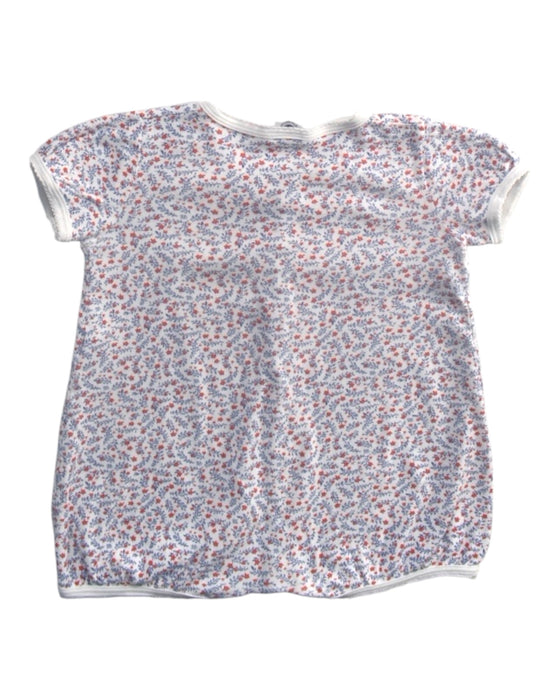 A Multicolour Short Sleeve Rompers from Petit Bateau in size 12-18M for girl. (Back View)
