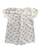 A White Short Sleeve Rompers from Petit Bateau in size 12-18M for girl. (Back View)