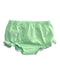 A Green Bloomers from Seed in size 12-18M for girl. (Front View)
