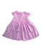 A Pink Sleeveless Dresses from Petit Bateau in size 12-18M for girl. (Back View)