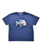 A Navy Short Sleeve T Shirts from Vilebrequin in size 10Y for boy. (Front View)