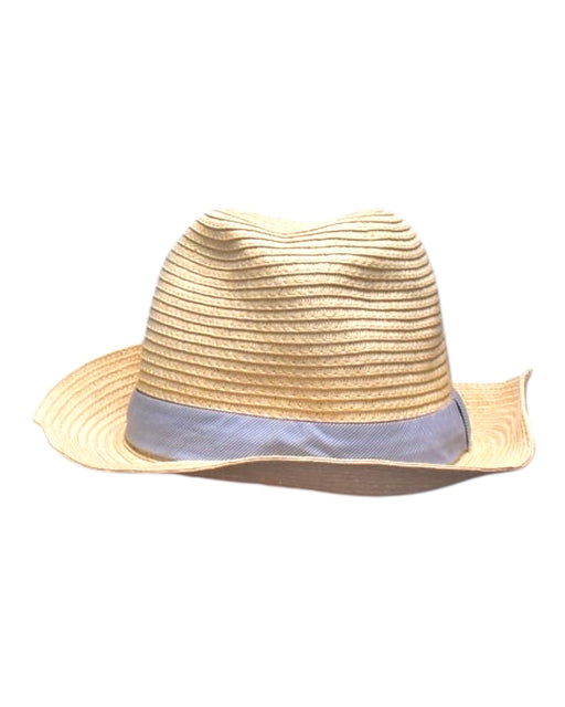 A Beige Sun Hats from Petit Bateau in size 10Y for boy. (Front View)