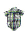 A Green Short Sleeve Bodysuits from RuggedButts in size 6-12M for boy. (Back View)