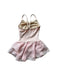 A Pink Leotards from Capezio in size S for girl. (Back View)