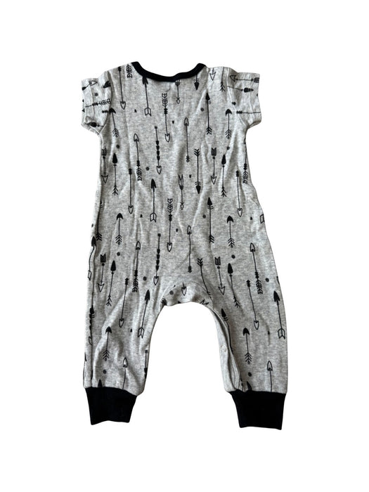A Grey Short Sleeve Jumpsuits from Tesa Babe in size 0-3M for boy. (Back View)