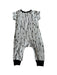 A Grey Short Sleeve Jumpsuits from Tesa Babe in size 0-3M for boy. (Back View)