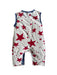 A Red Sleeveless Rompers from Tesa Babe in size 3-6M for boy. (Back View)