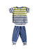 A Blue Pants Sets from Tesa Babe in size 3-6M for boy. (Back View)
