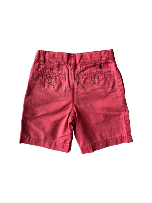A Red Shorts from Polo Ralph Lauren in size 4T for boy. (Back View)