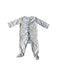 A Blue Onesies from Aden & Anais in size 3-6M for boy. (Back View)