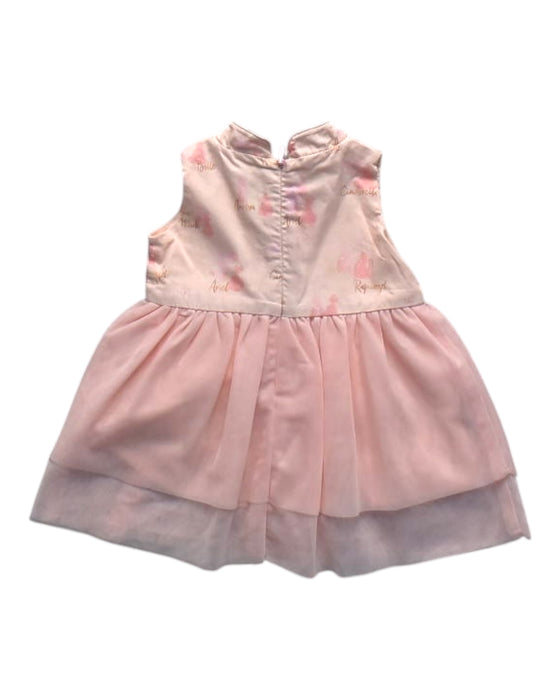 A Pink Sleeveless Dresses from Disney X Elly in size 0-3M for girl. (Back View)