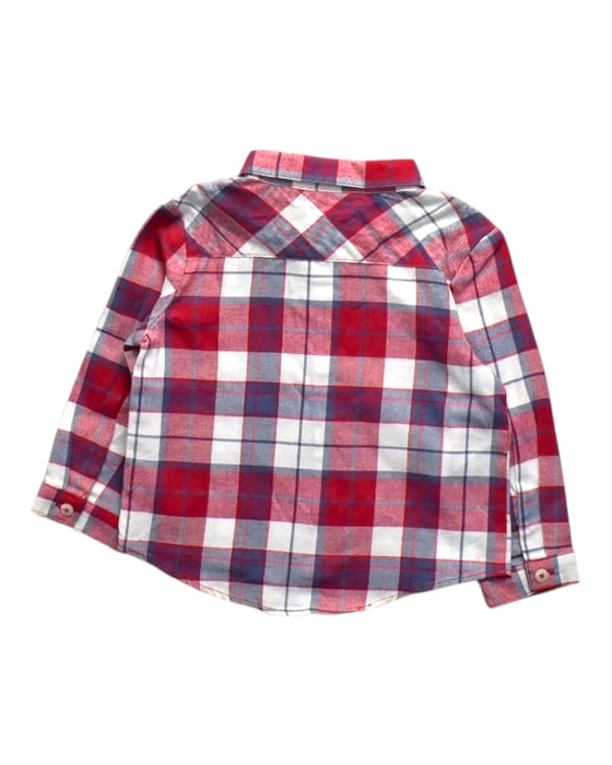 A Multicolour Long Sleeve Shirts from The Little White Company in size 6-12M for boy. (Back View)