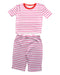 A Pink Shorts Sets from Boden in size 7Y for girl. (Front View)