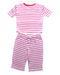 A Pink Shorts Sets from Boden in size 7Y for girl. (Back View)