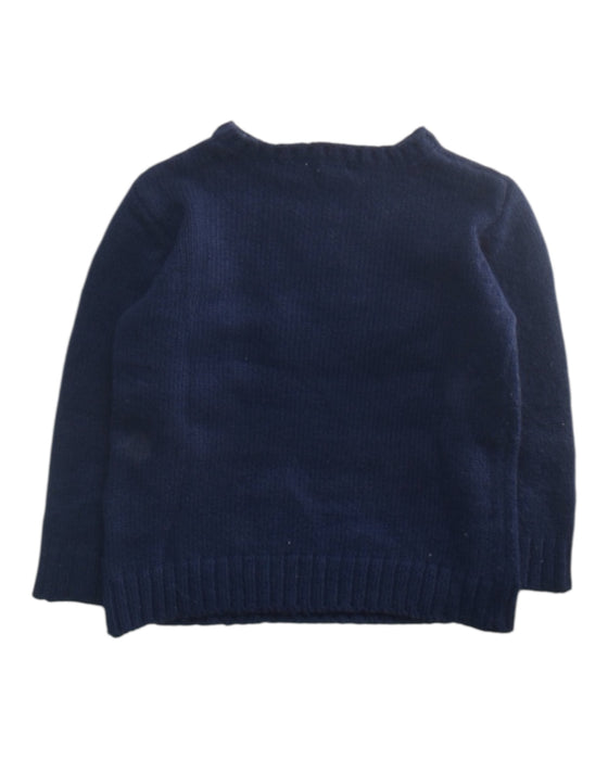 A Navy Knit Sweaters from Gocco in size 3T for boy. (Back View)
