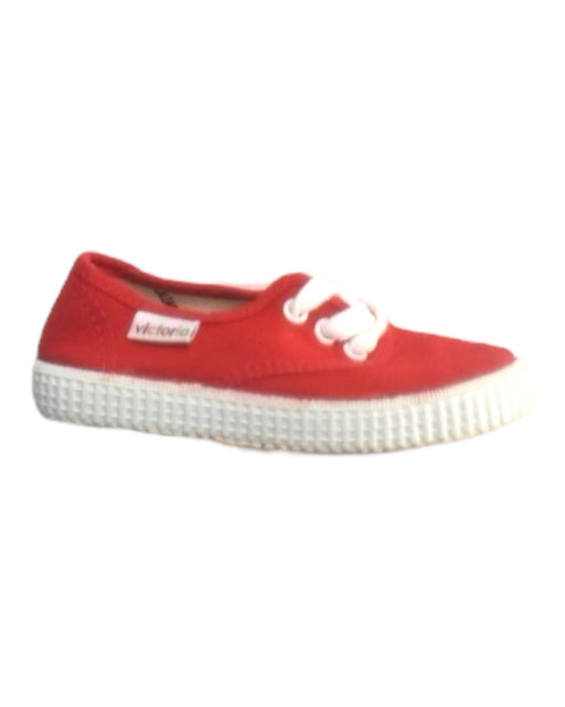 A Red Sneakers from Victoria in size 18-24M for girl. (Front View)