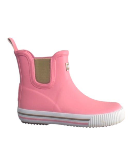 A Pink Rain Boots from Reima in size 3T for girl. (Front View)