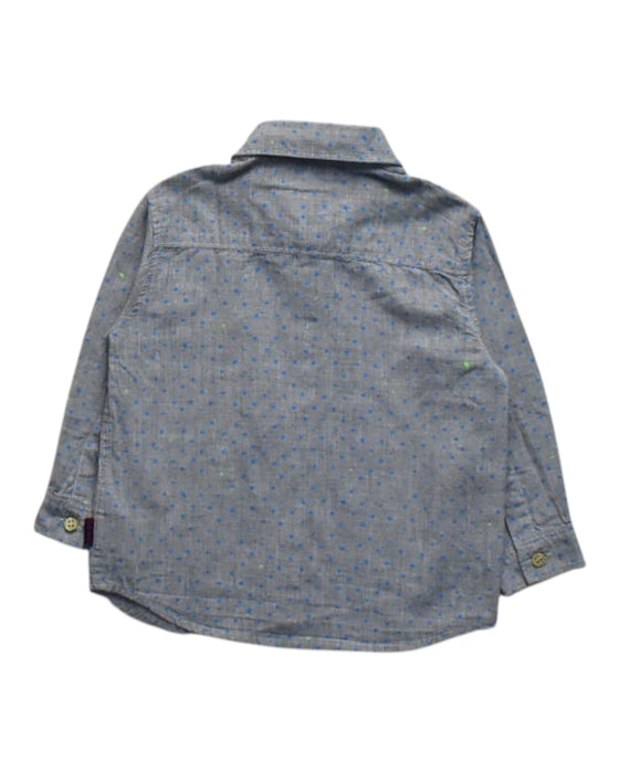 A Blue Long Sleeve Shirts from Paul Smith in size 12-18M for boy. (Back View)